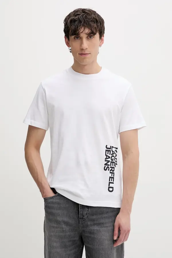 Karl Lagerfeld Jeans Karl Lagerfeld Jeans majica za muškarce od pamuka