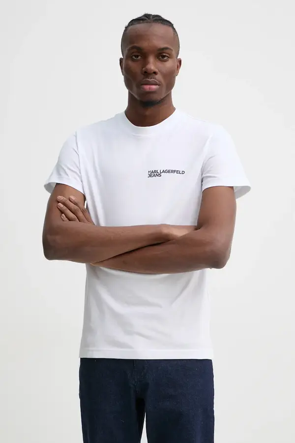 Karl Lagerfeld Jeans Karl Lagerfeld Jeans majica za muškarce od pamuka