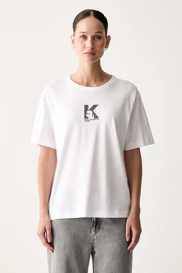Karl Lagerfeld Jeans Karl Lagerfeld Jeans majica za žene s modalom