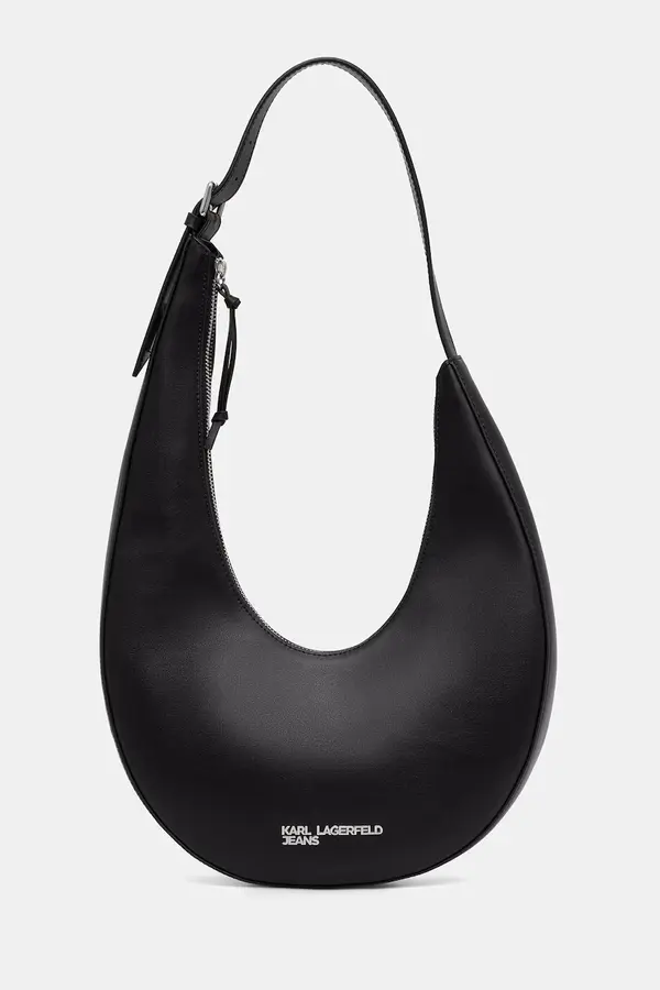 Karl Lagerfeld Jeans Karl Lagerfeld Jeans mala torba hobo za žene kožna