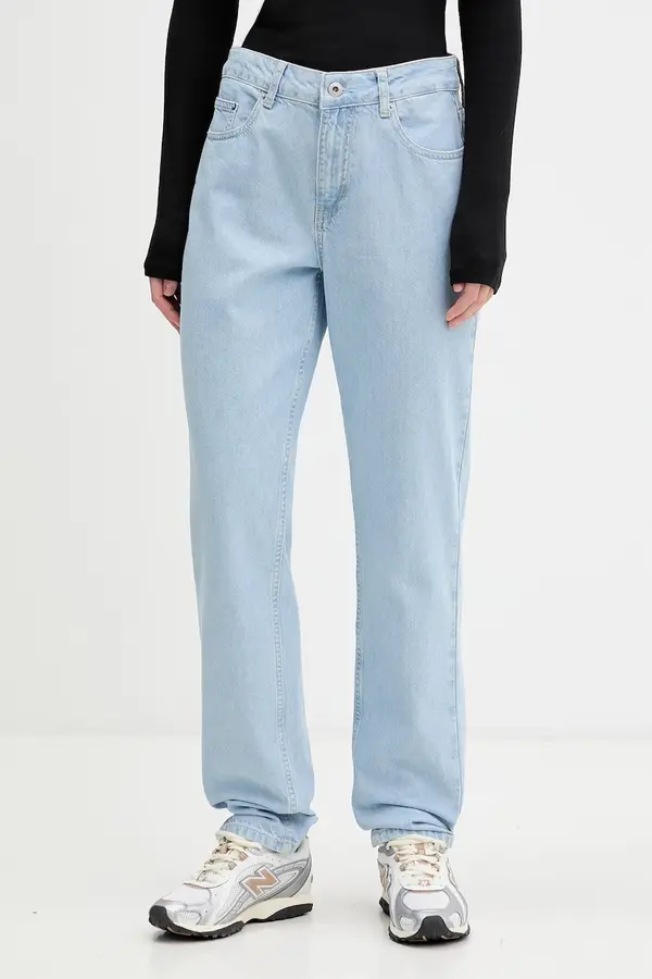 Karl Lagerfeld Jeans Karl Lagerfeld Jeans mom fit traperice za žene