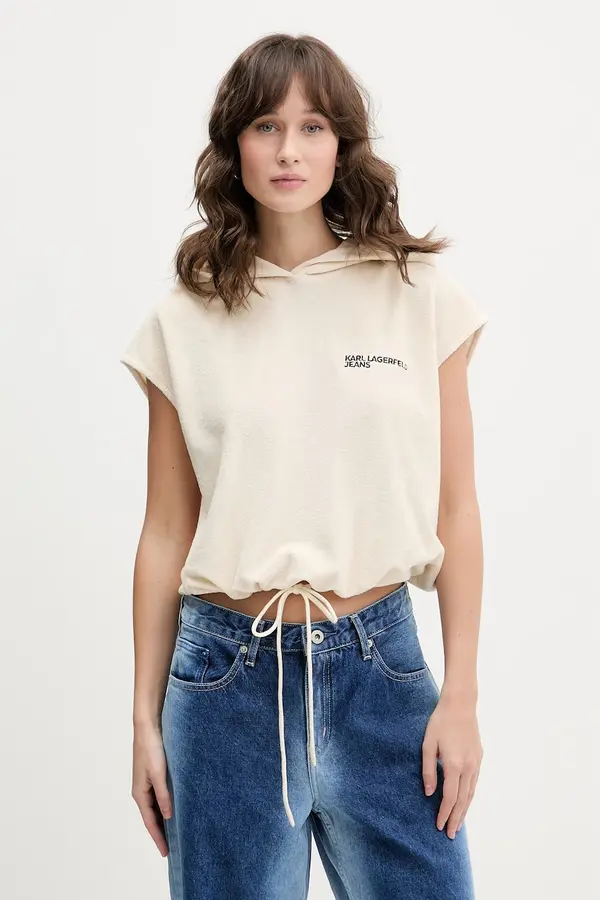 Karl Lagerfeld Jeans Karl Lagerfeld Jeans oversize dukserica za žene