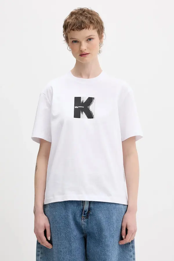 Karl Lagerfeld Jeans Karl Lagerfeld Jeans Pamučna majica Karl Lagerfeld Jeans
