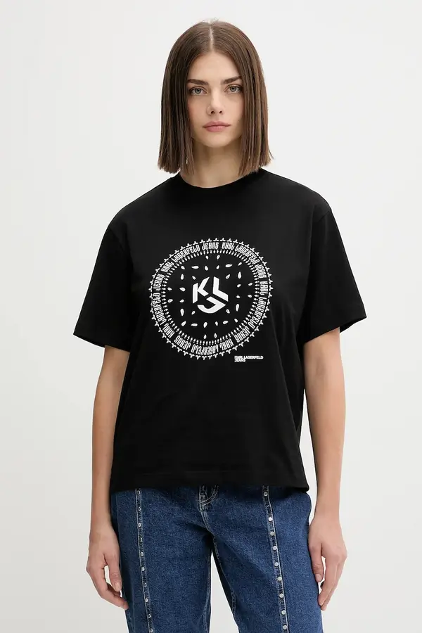 Karl Lagerfeld Jeans Karl Lagerfeld Jeans Pamučna majica Karl Lagerfeld Jeans