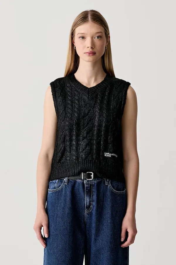 Karl Lagerfeld Jeans Karl Lagerfeld Jeans pulover bez rukava za žene