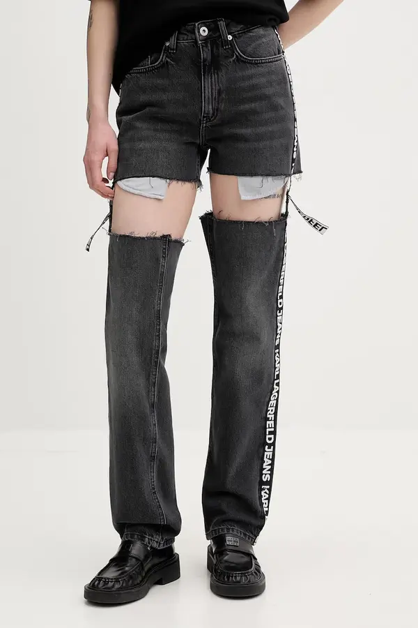 Karl Lagerfeld Jeans Karl Lagerfeld Jeans ravne traperice za žene