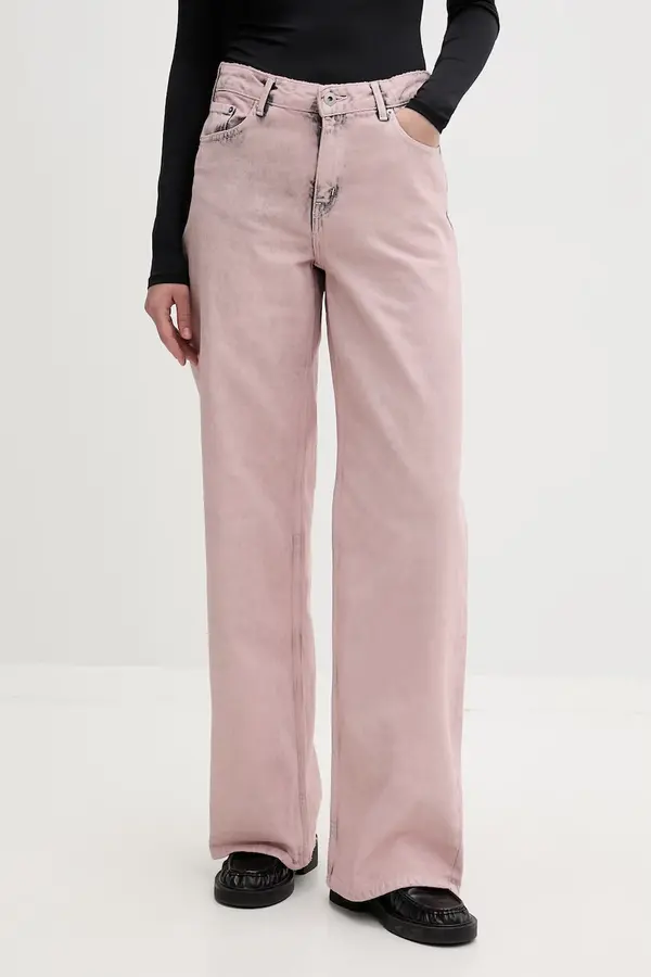 Karl Lagerfeld Jeans Karl Lagerfeld Jeans relaxed fit traperice ženske