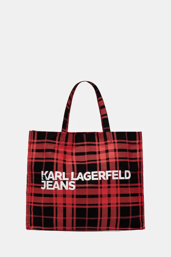 Karl Lagerfeld Jeans Karl Lagerfeld Jeans shopper torba za žene pamučna