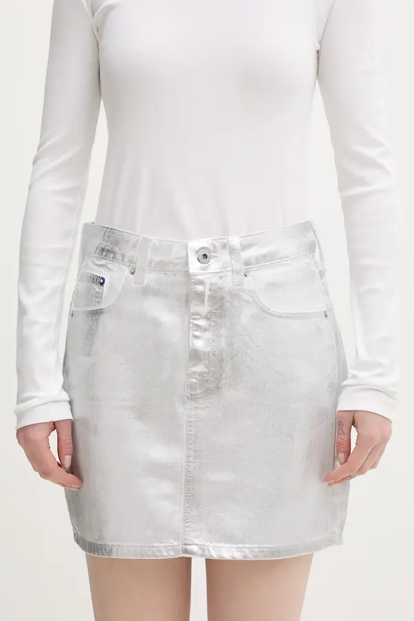 Karl Lagerfeld Jeans Karl Lagerfeld Jeans suknja od pamuka