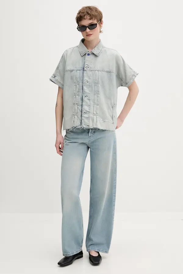 Karl Lagerfeld Jeans Karl Lagerfeld Jeans traper jakna za žene od pamuka