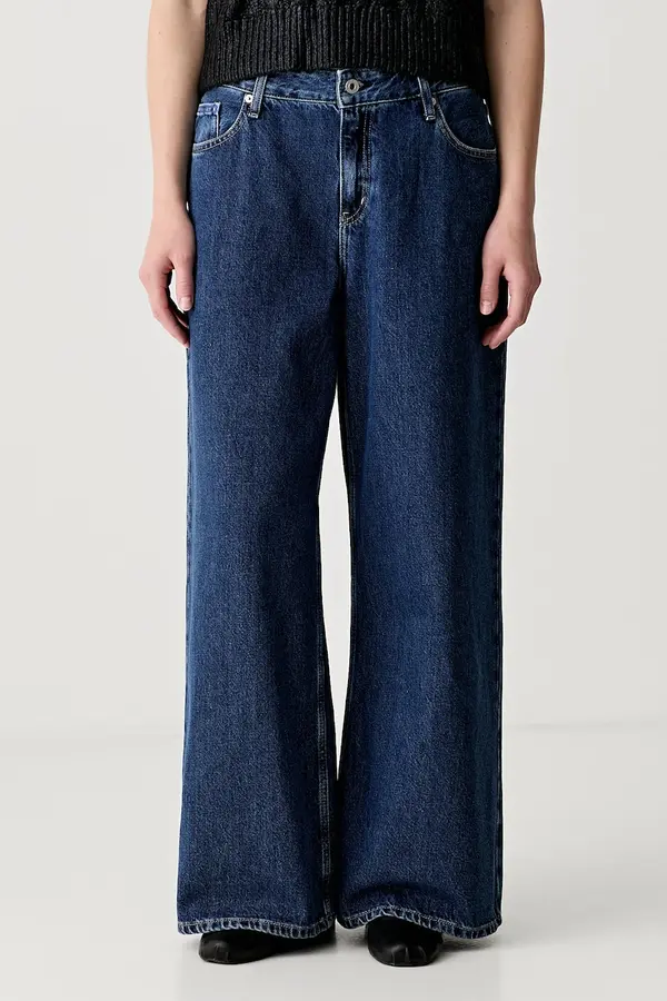 Karl Lagerfeld Jeans Karl Lagerfeld Jeans wide leg traperice za žene