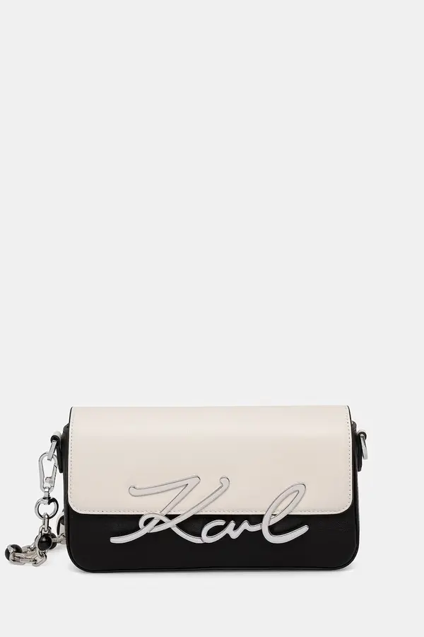 Karl Lagerfeld Karl Lagerfeld mala torba hobo za žene kožna K/SIGNATURE