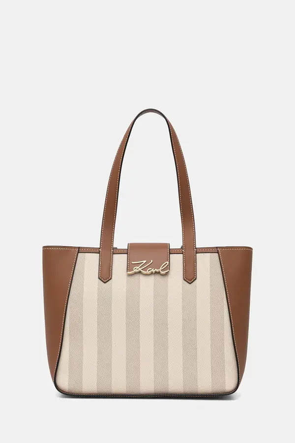 Karl Lagerfeld Karl Lagerfeld mala torba hobo za žene od imitacije kože K/SIGNATURE