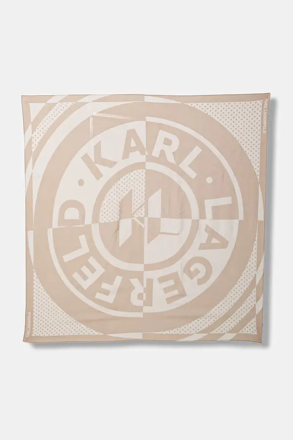 Karl Lagerfeld Karl Lagerfeld marama za žene s dodatkom svile K/CIRCLE