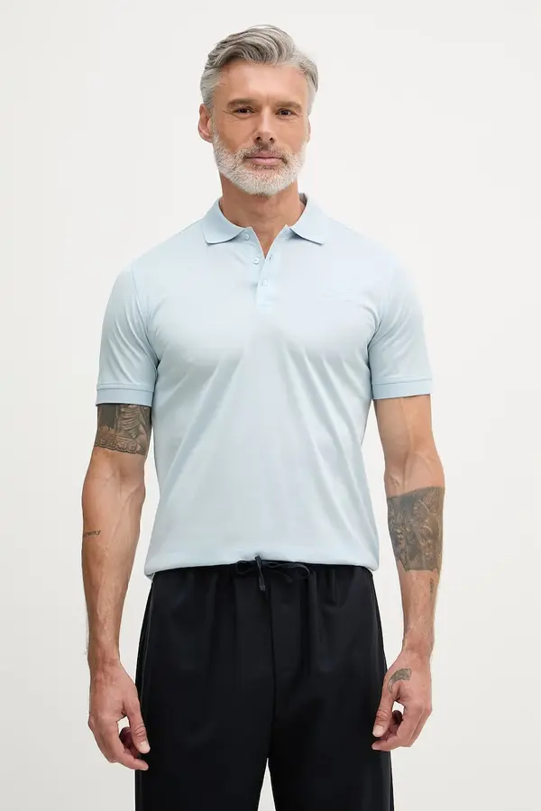 Karl Lagerfeld Karl Lagerfeld polo muški pamučni