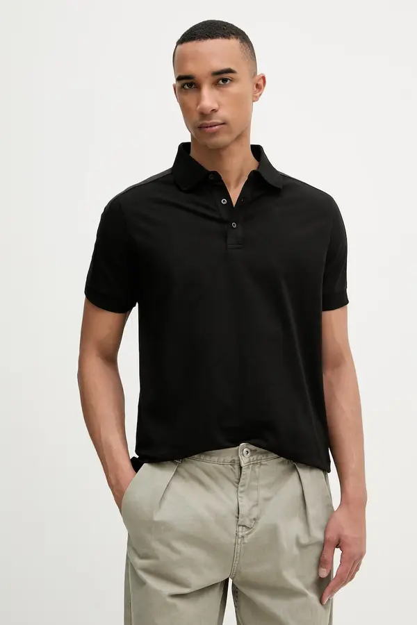 Karl Lagerfeld Karl Lagerfeld polo za muškarce s pamukom