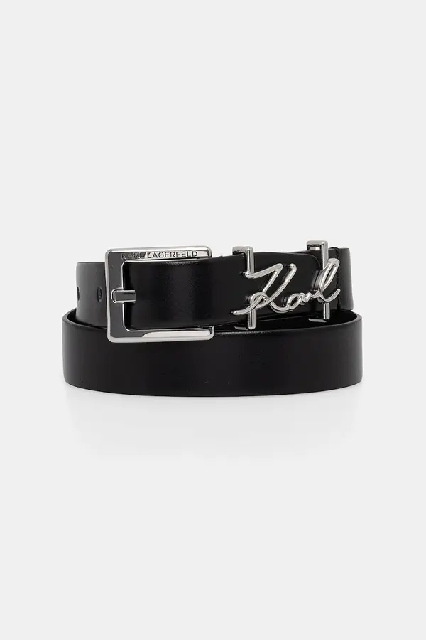 Karl Lagerfeld Karl Lagerfeld remen za žene kožni K/SIGNATURE