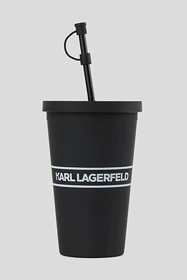 Karl Lagerfeld Karl Lagerfeld šalica sa slamkom