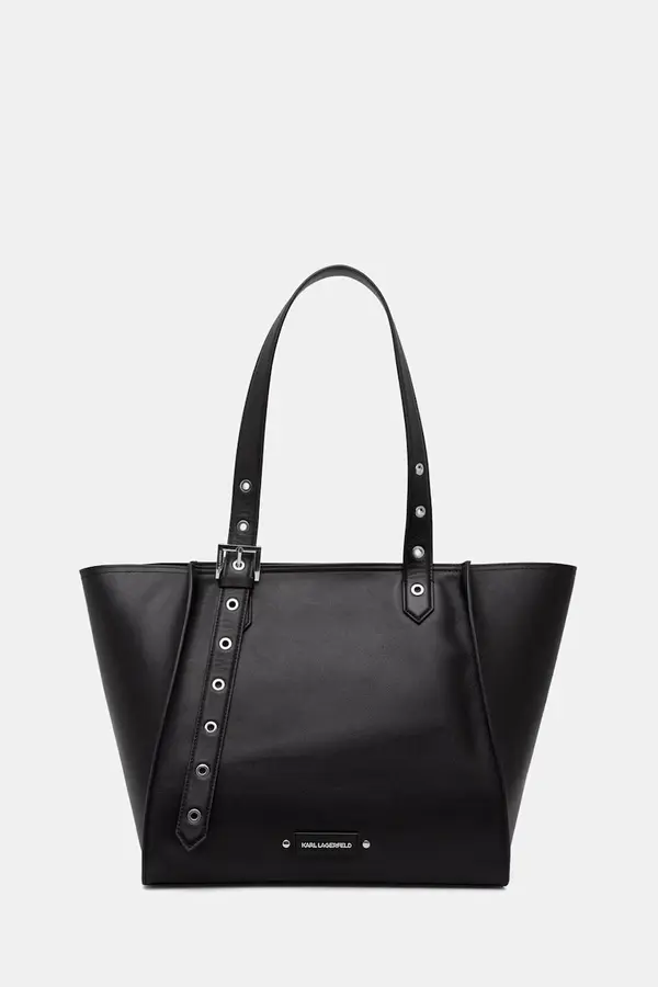 Karl Lagerfeld Karl Lagerfeld shopper torba ženska kožna K/EYELETS