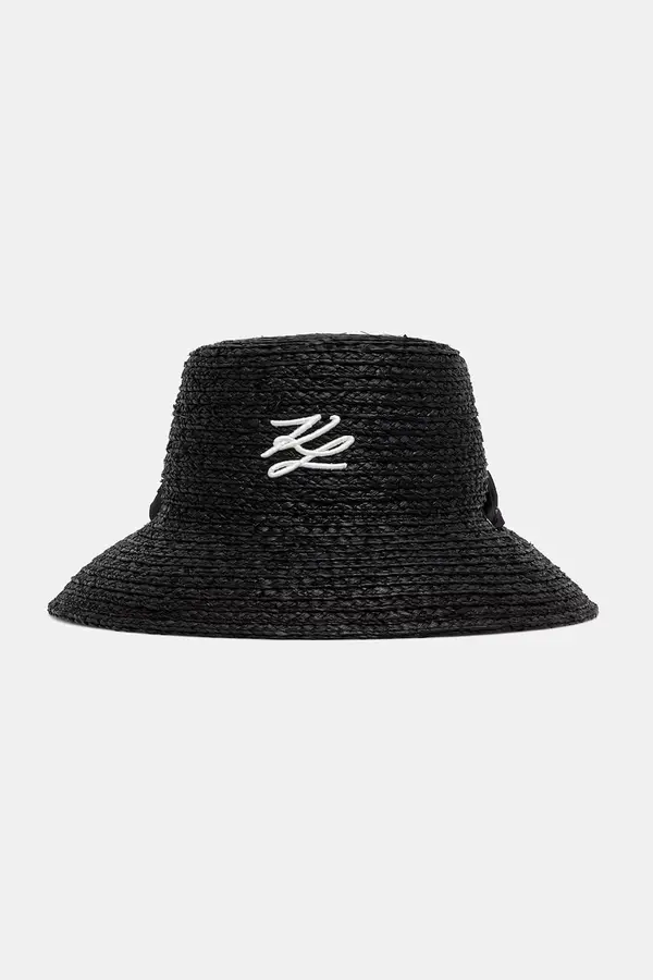 Karl Lagerfeld Karl Lagerfeld slamnati šešir za žene K/AUTOGRAPH