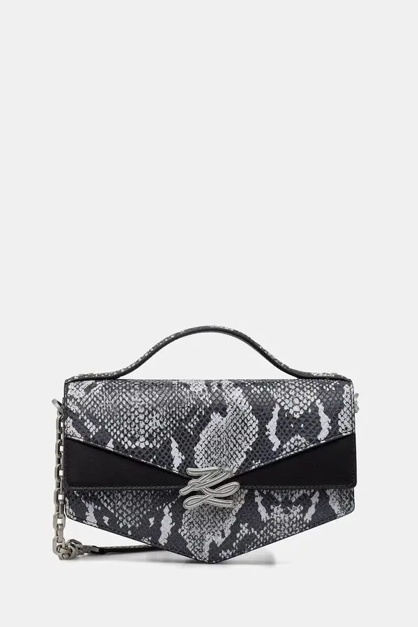 Karl Lagerfeld Karl Lagerfeld torba preko ramena za žene kožna Karl Lagerfeld Studio
