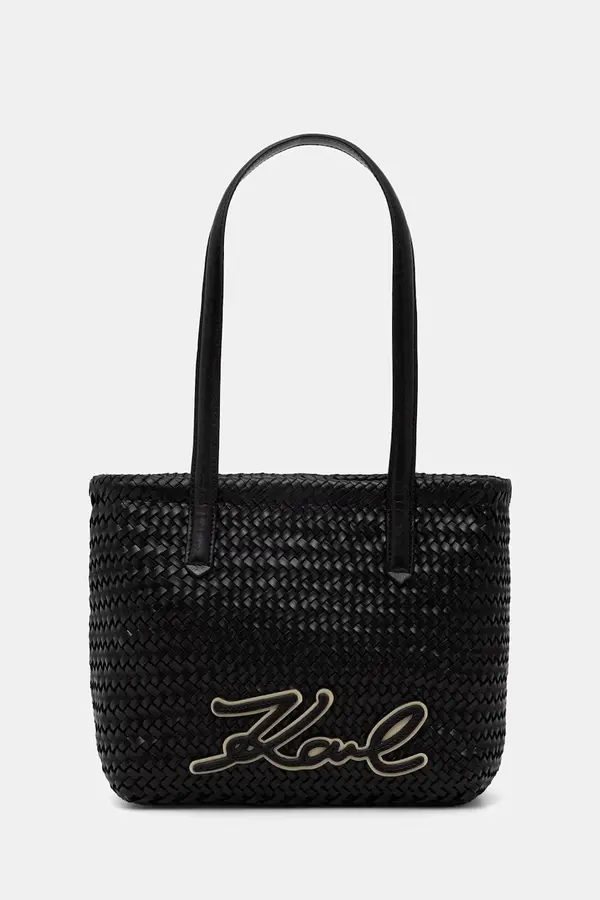 Karl Lagerfeld Karl Lagerfeld tote torba za žene kožna K/SIGNATURE