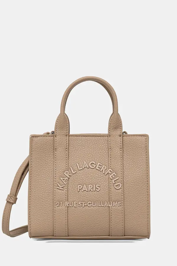 Karl Lagerfeld Karl Lagerfeld tote torba za žene od imitacije kože K/RSG MN
