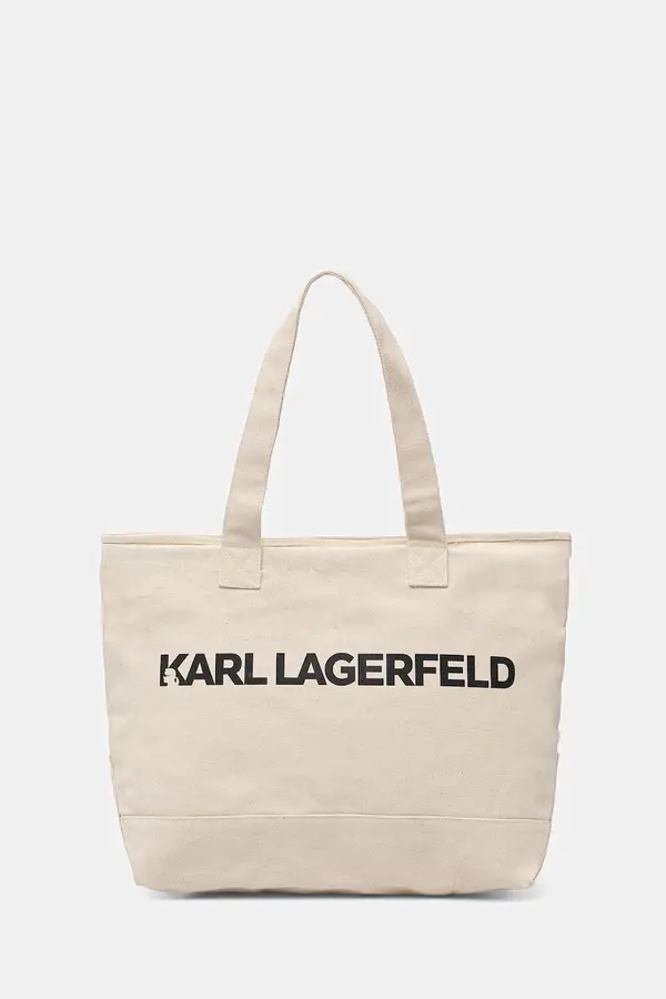 Karl Lagerfeld Karl Lagerfeld tote torba za žene pamučna K/ESSENTIAL