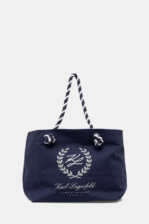 Karl Lagerfeld Karl Lagerfeld tote torba za žene pamučna K/HOTEL