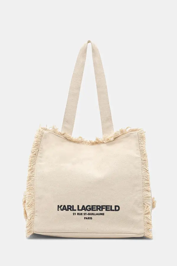 Karl Lagerfeld Karl Lagerfeld tote torba za žene pamučna K/RSG