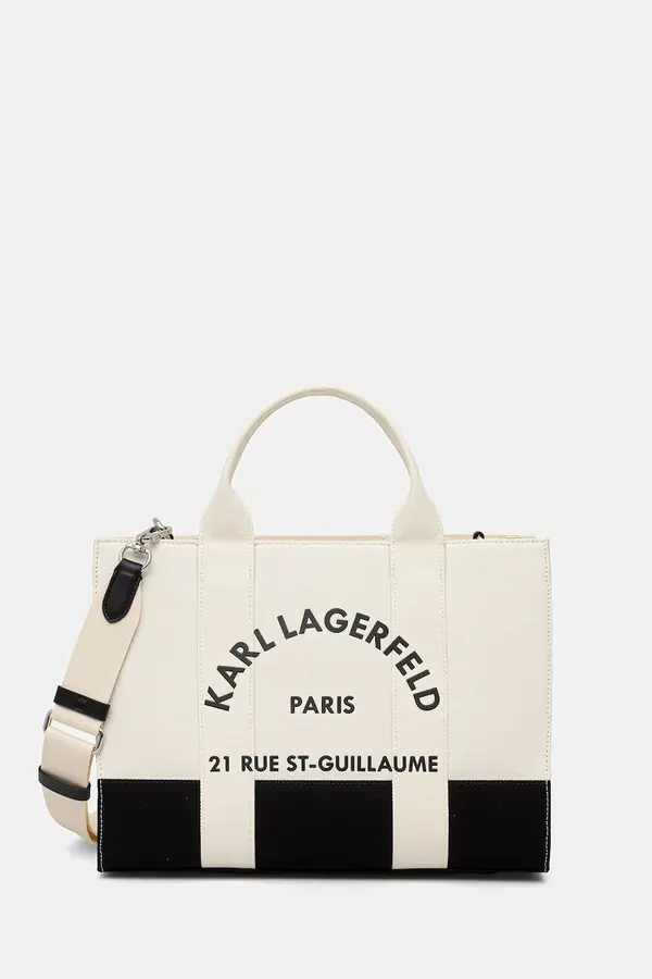 Karl Lagerfeld Karl Lagerfeld tote torba za žene pamučna K/RSG