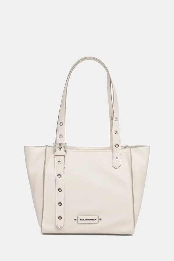 Karl Lagerfeld Karl Lagerfeld tote torba ženska kožna K/EYELETS