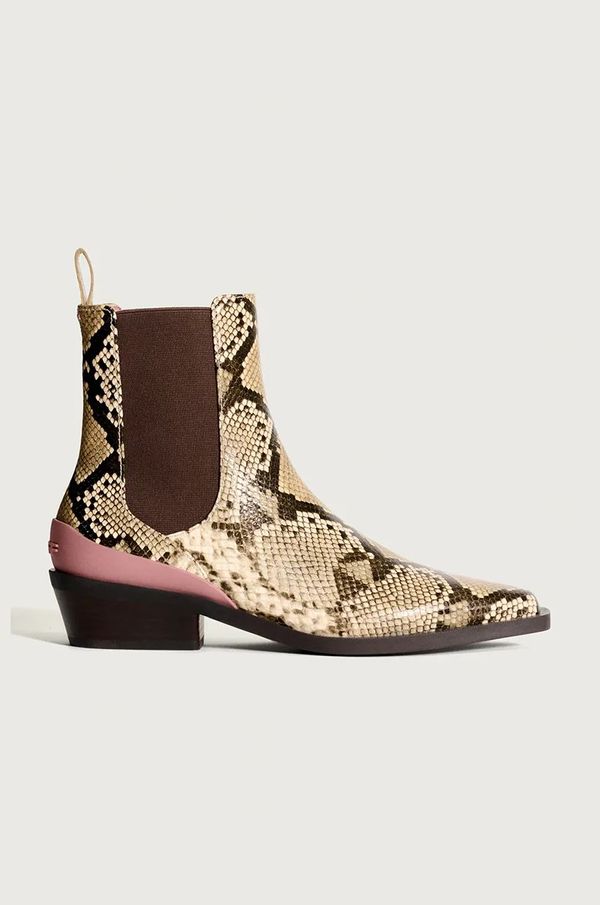 Hoff Kaubojske cipele Hoff RODEO za žene, boja: bež, s debelom potpeticom, 22451004