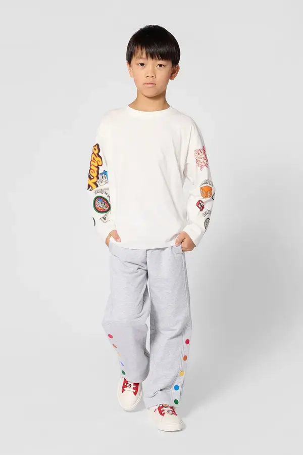 Kenzo Kids Kenzo Kids donji dio trenirke za djecu od pamuka