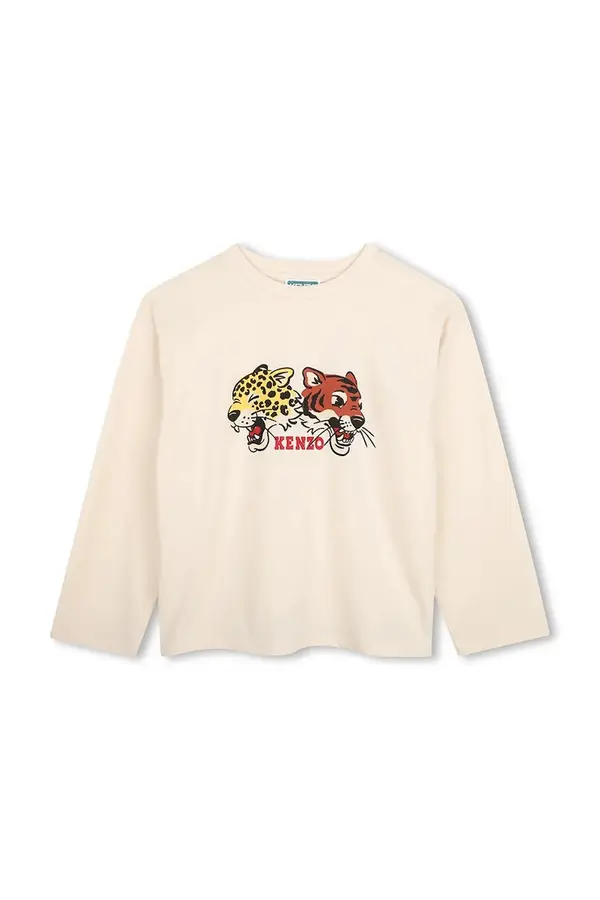 Kenzo Kenzo majica dugih rukava za djecu od pamuka