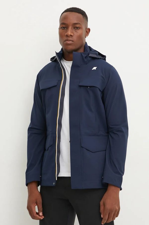 K-way Kišna jakna K-Way za muškarce, boja: tamno plava, za prijelazno razdoblje, K7126VW