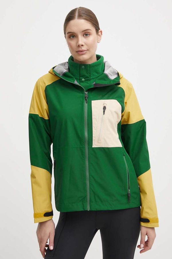 Picture Kišna jakna Picture Abstral 2,5L za žene, boja: zelena, WVT344