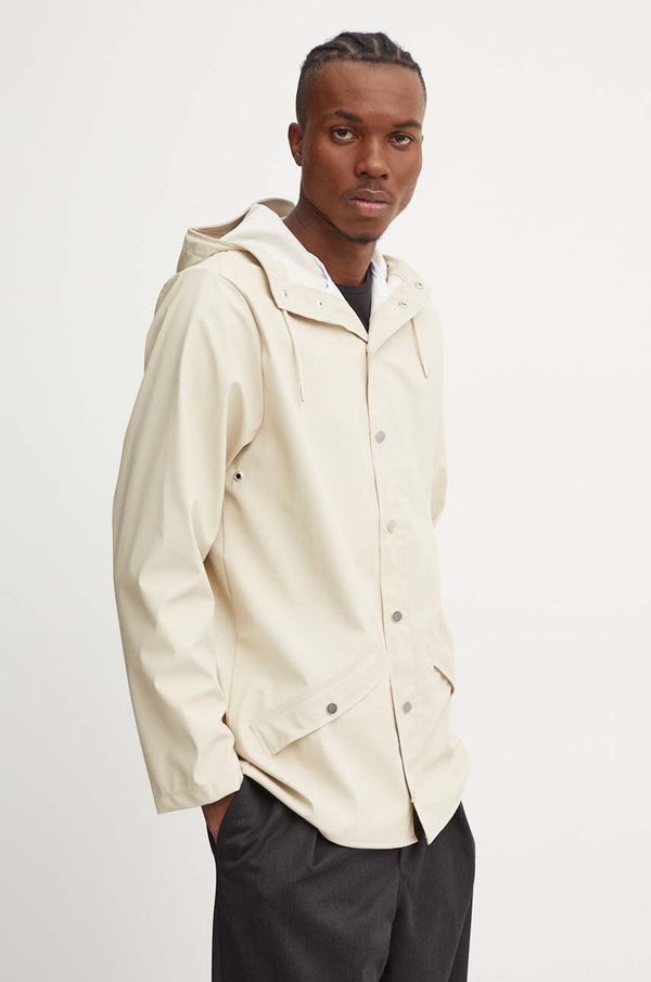 Rains Kišna jakna Rains Jacket W3 boja: bež, za prijelazno razdoblje, 12010-26