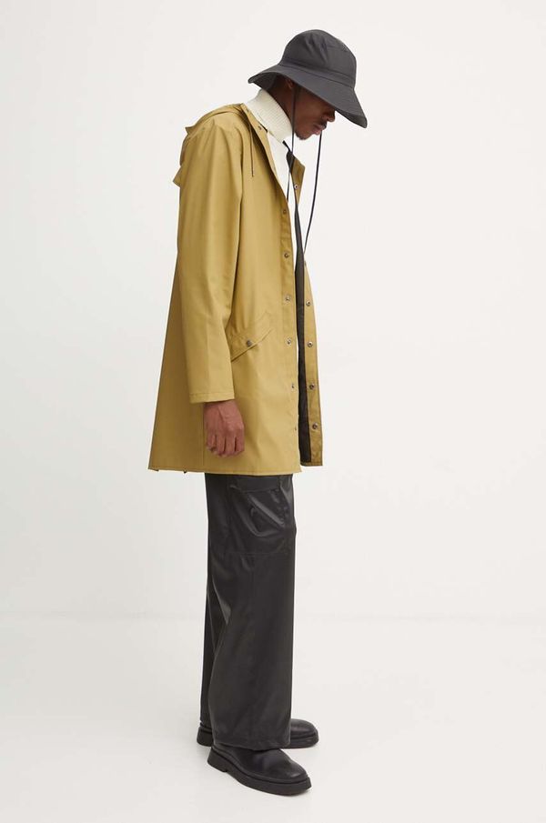 Rains Kišna jakna Rains Long Jacket W3 boja: zelena, za prijelazno razdoblje, 12020-44