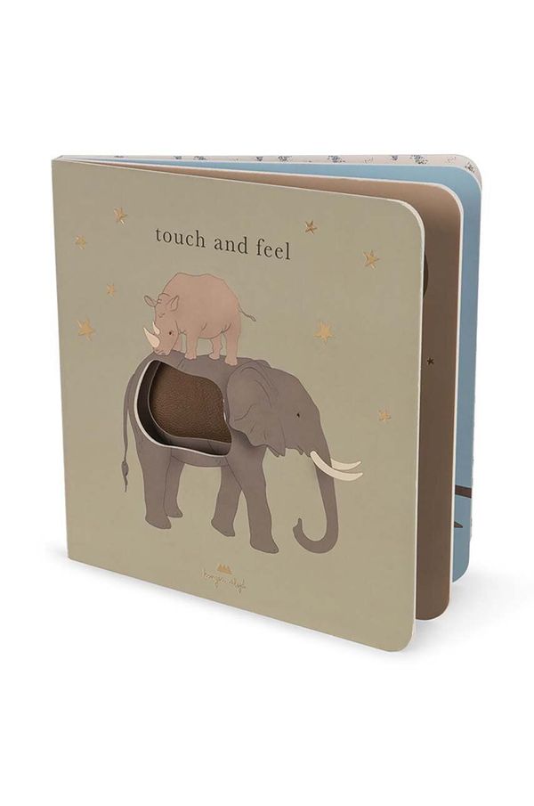 Konges Sløjd Knjiga za aktiviranje za djecu Konges Sløjd TOUCH AND FEEL BOOK SAFARI FSC KS101711