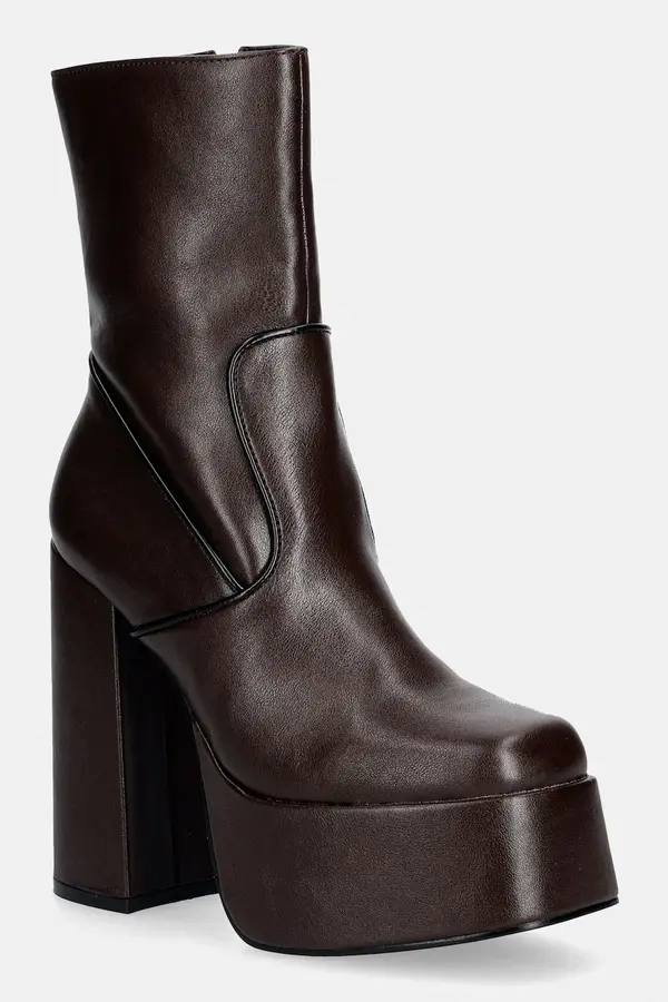 Koi Footwear Koi Footwear gležnjače s debelom potpeticom za žene DBP1