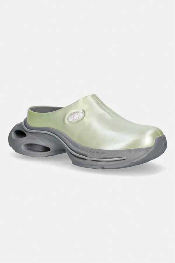 Koi Footwear Koi Footwear natikače ženske Lime Waves Chunky Slip On