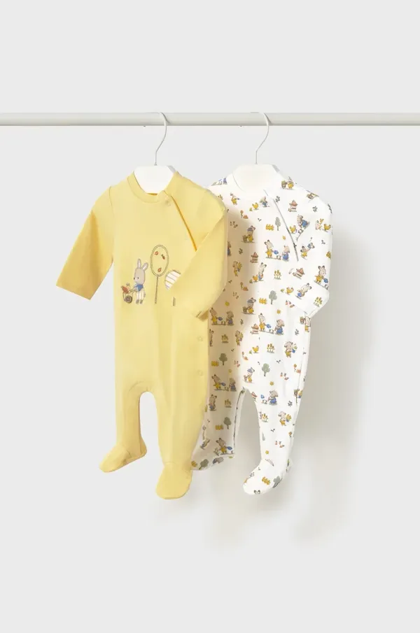 Mayoral Newborn Kombinezon bez rukava za bebe Mayoral Newborn 2-pack 1709