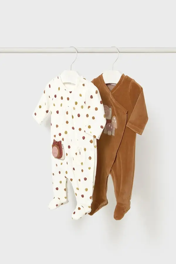 Mayoral Newborn Kombinezon bez rukava za bebe Mayoral Newborn 2-pack