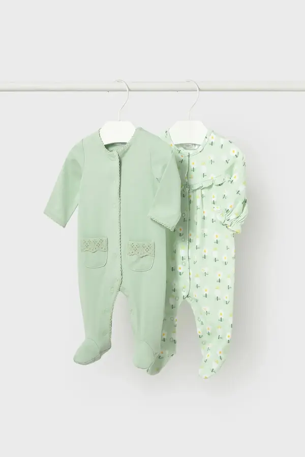 Mayoral Newborn Kombinezon bez rukava za bebe Mayoral Newborn 2-pack