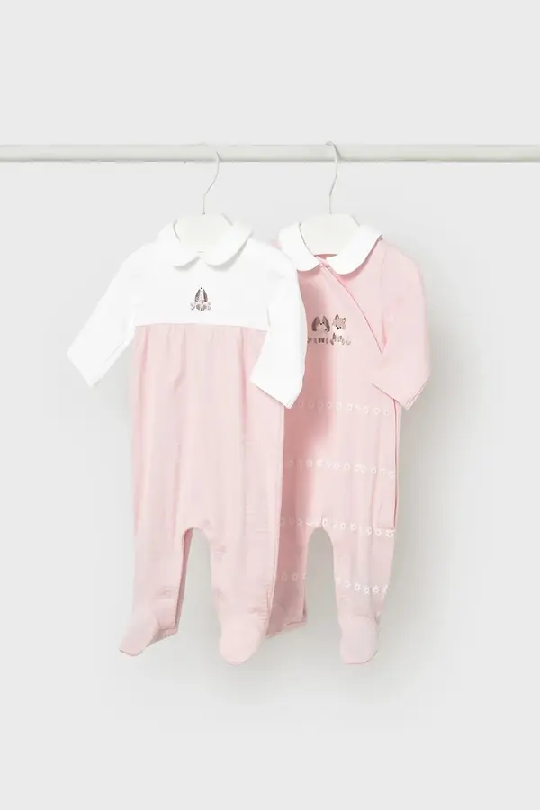 Mayoral Newborn Kombinezon bez rukava za bebe Mayoral Newborn 2-pack