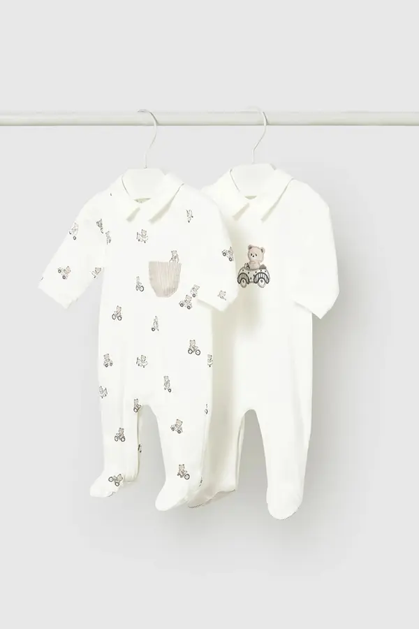 Mayoral Newborn Kombinezon bez rukava za bebe Mayoral Newborn 2-pack