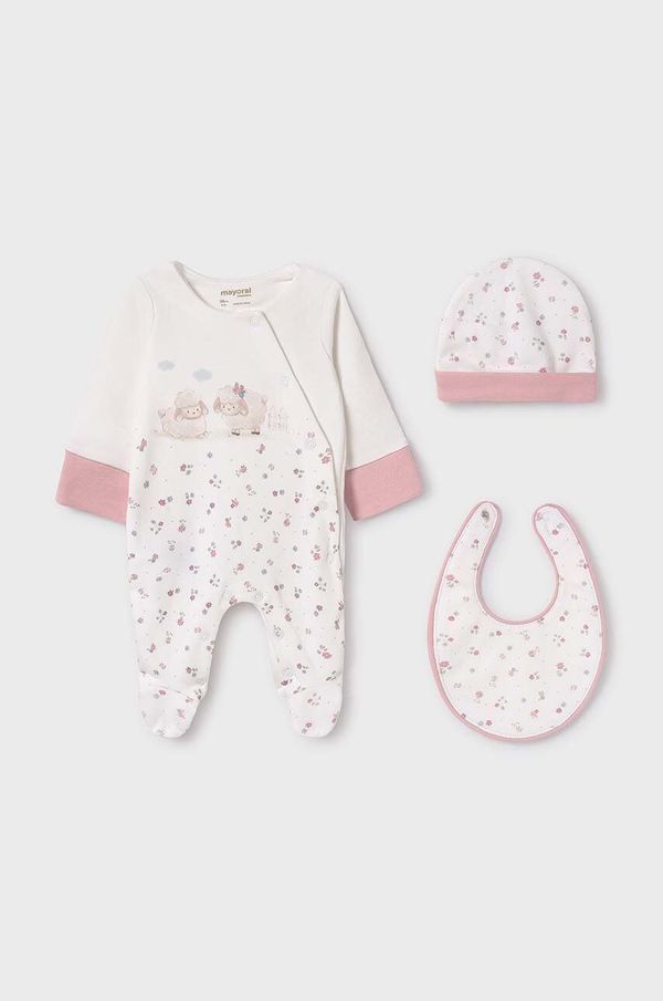 Mayoral Newborn Kombinezon bez rukava za bebe Mayoral Newborn 9516