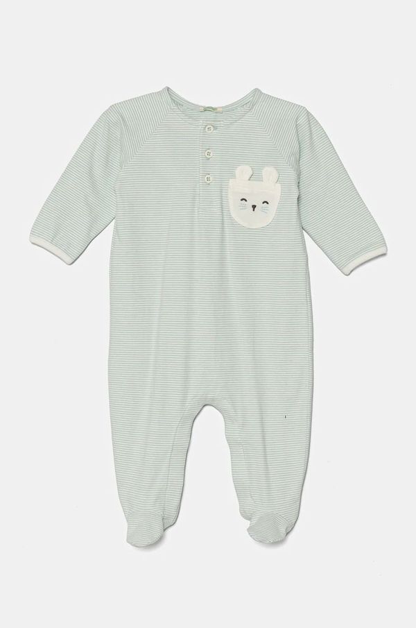 United Colors of Benetton Kombinezon bez rukava za bebe United Colors of Benetton 3F5X0T027