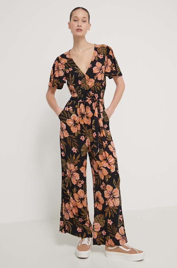 Billabong Kombinezon Billabong boja: crna, s v izrezom